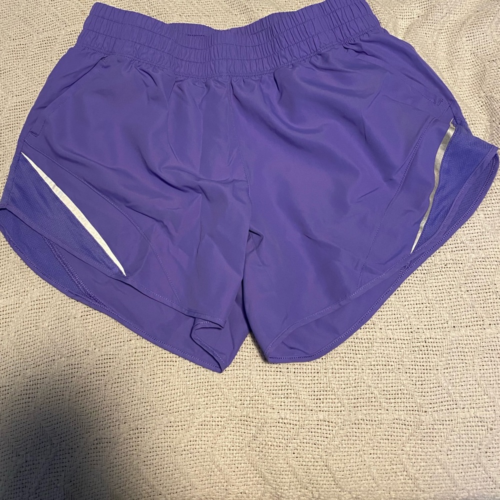 Purple shorts